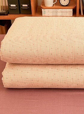 双层纱六木丁单人被套双人150.180.200被套四季款A类母婴可配床单