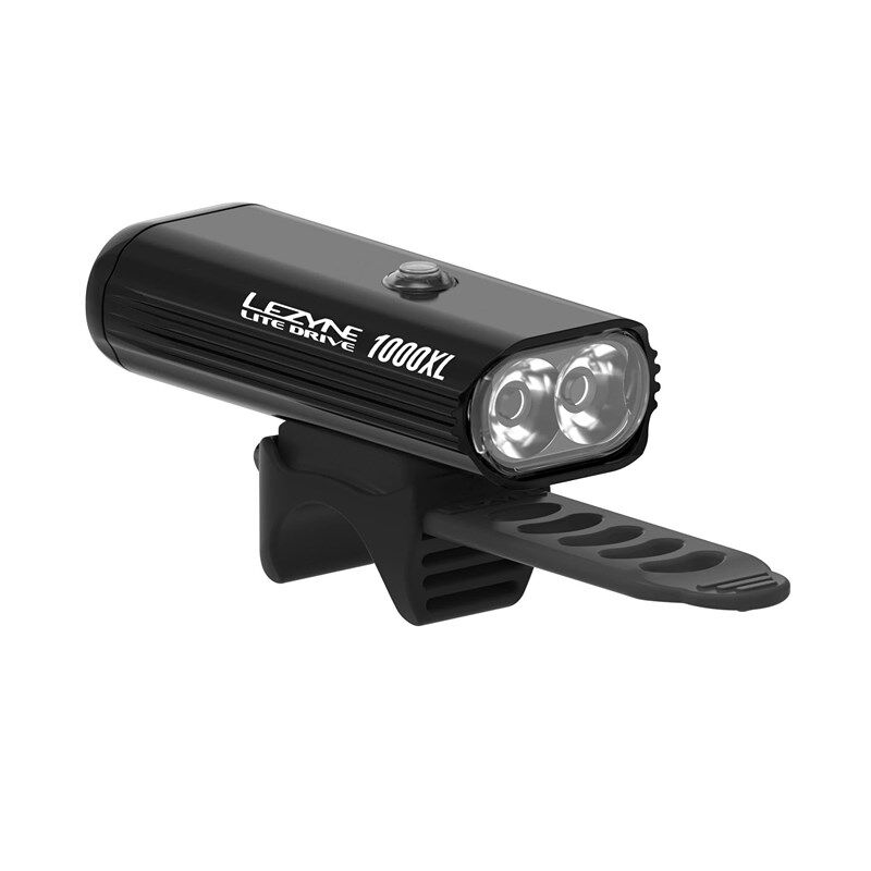 Lezyne雷音LITE DRIVE 1000XL前灯公路车LED破风车把夜骑车手电