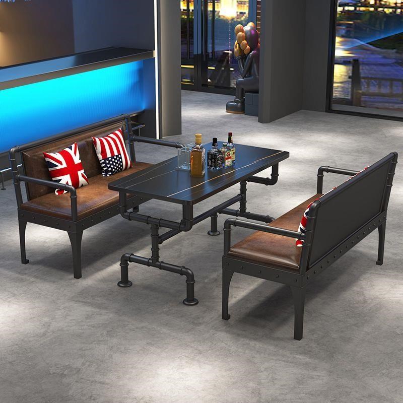 工业风酒馆咖啡厅桌椅烧烤店火锅店西餐厅小酒馆清吧卡座沙发