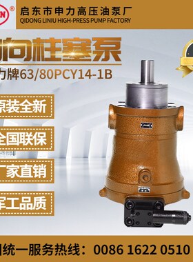启东申力高压油泵10/25/40/63/80/160PCY14-1B轴向柱塞泵恒压变量