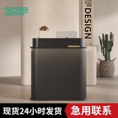 众匠坊店铺小型收银台柜台黑色烤漆收款 台公司前台接待台咨客台