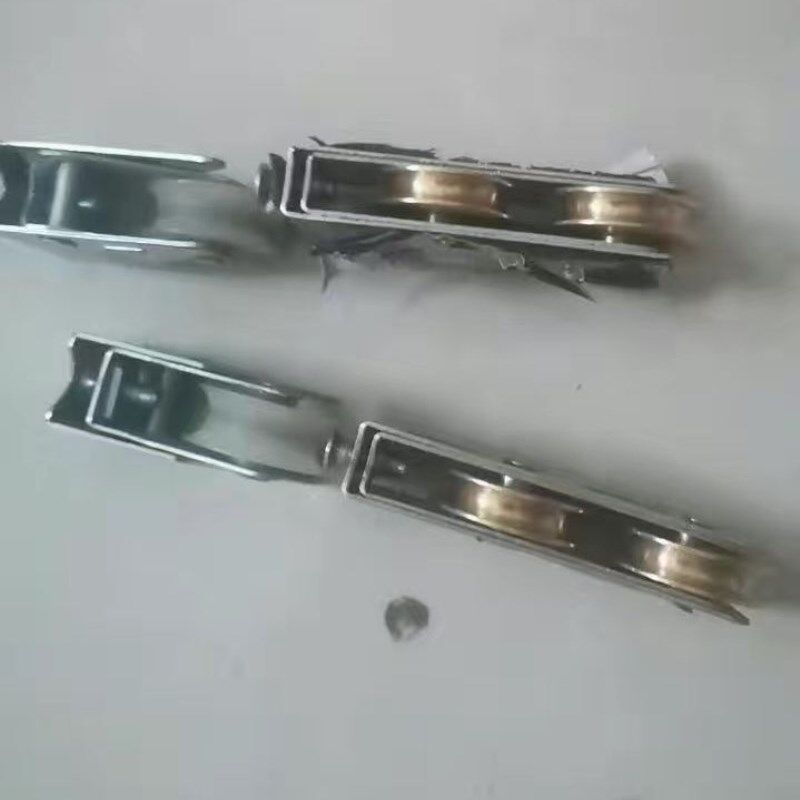 窗户828移门轮铝合金门窗配件滚轮配件老式窗户不锈钢推拉滑轮