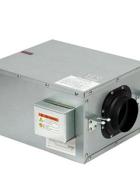 新风系统DPT100超薄型低噪新风风机风量 50W负压单向流送风机