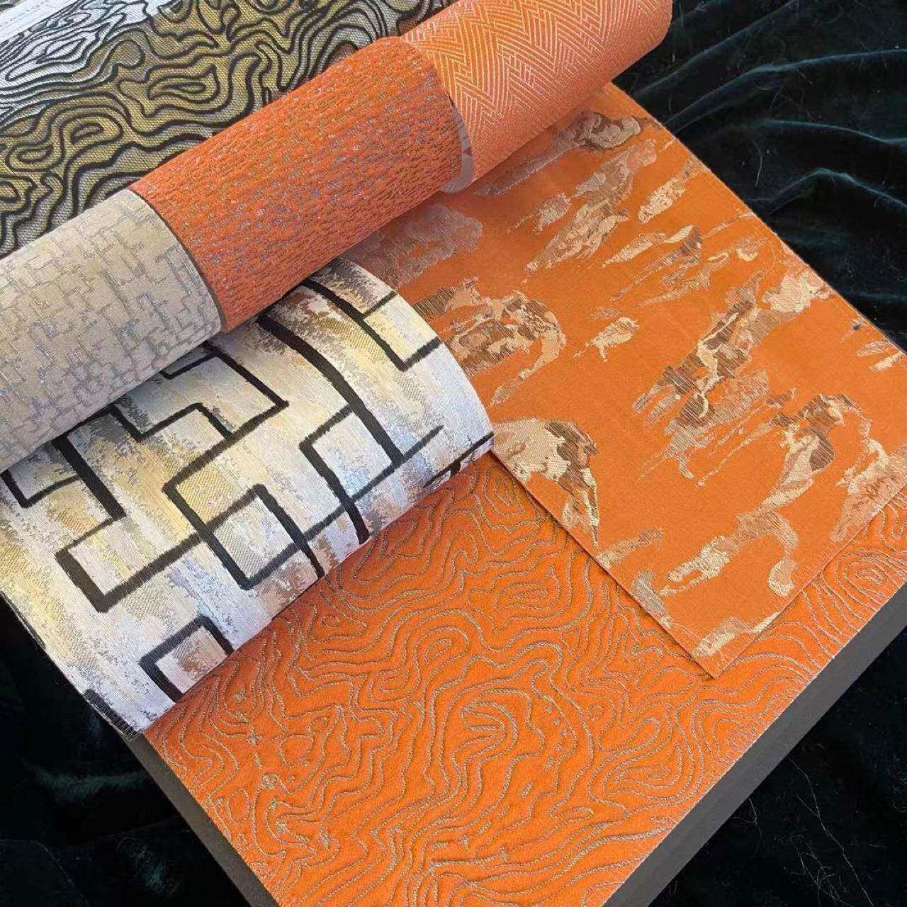 新品轻奢组合套装版本别墅loft户型现代简奢风窗帘可做成品窗帘