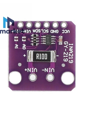 紫色 GY-IN219 高精度 i2c 数字电流传感器模块