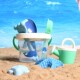 儿童沙滩玩具套装 宝宝玩沙挖沙子小铲子和水桶工具决明子戏水海边