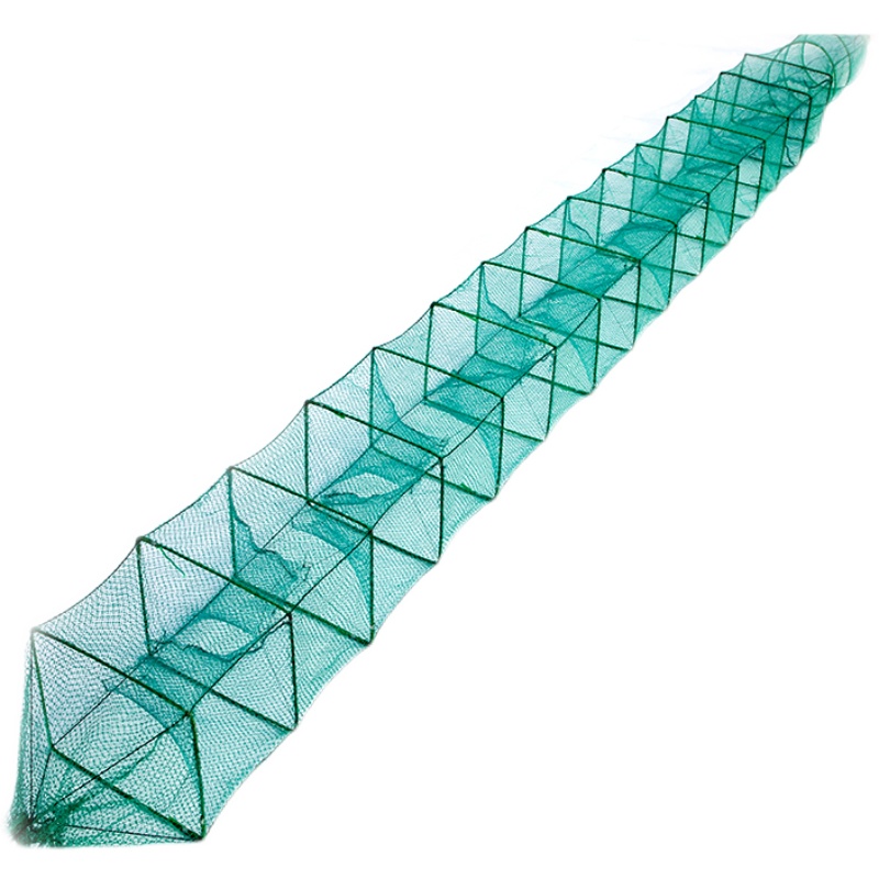 有结虾笼捕虾网折叠只进不出加厚龙虾笼大号捕鱼笼自动海用螃蟹笼