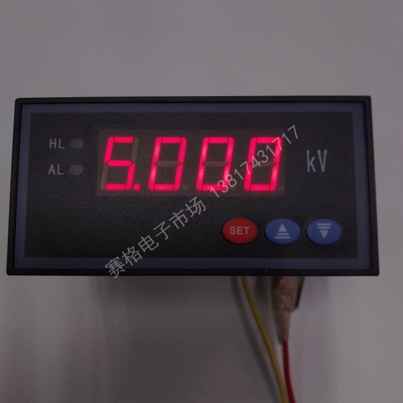 SX8-3KV/1M 数显直流脉冲电压表 3KV直流电压 DC电压表数字显示