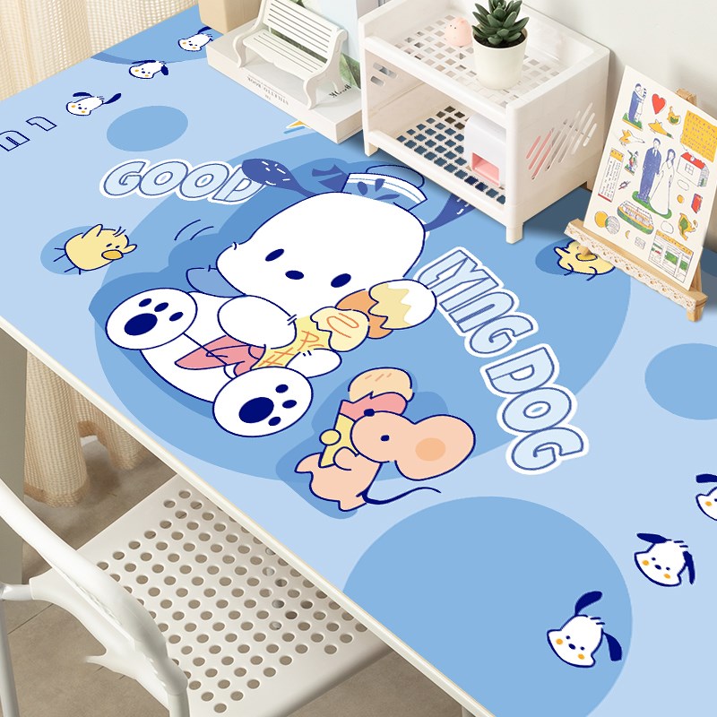 帕恰狗桌垫书桌学生写字儿童护眼学习课桌高级感免洗防水防油桌布