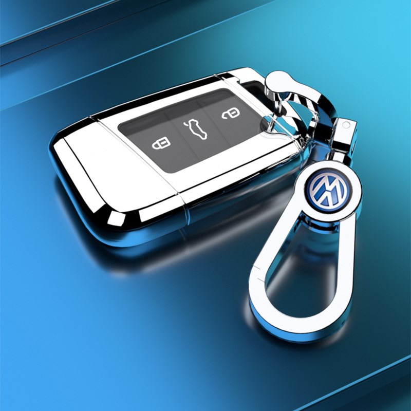 适用2023款大众cc钥匙套高级男士猎装版2021新款汽车用品车内装饰