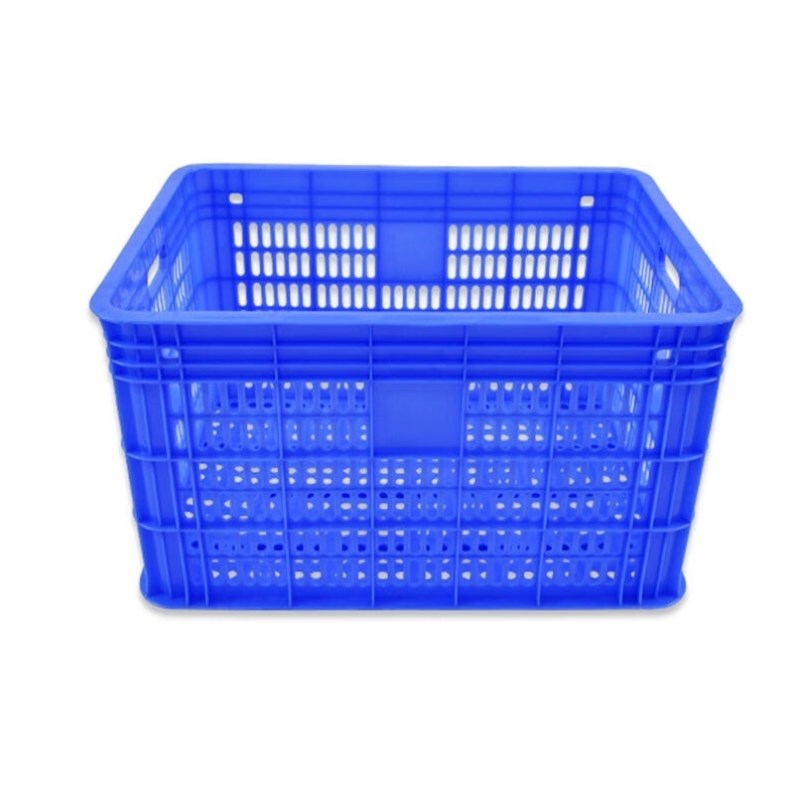 友力恒长方形塑料筐加厚周转筐分拣镂空周转框1#550*385*168mm单