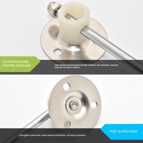 圆盘拉杆橱柜柜门支撑杆家具拉杆活动支撑5厘杆下翻拉杆吊臂杆铁