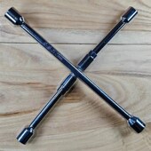 汽车轮胎扳手折叠十字扳手省力架加长拆卸换轮胎扳手维修套筒换胎