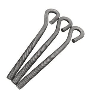 9字型地脚螺丝GB799预埋螺杆塔吊地角螺栓M12M16M20M22M24M27 M42