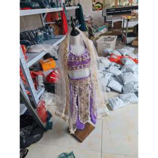 正品女童汉服异域风情儿童演舞表演服楼出兰民族风蹈哈尼公主西版