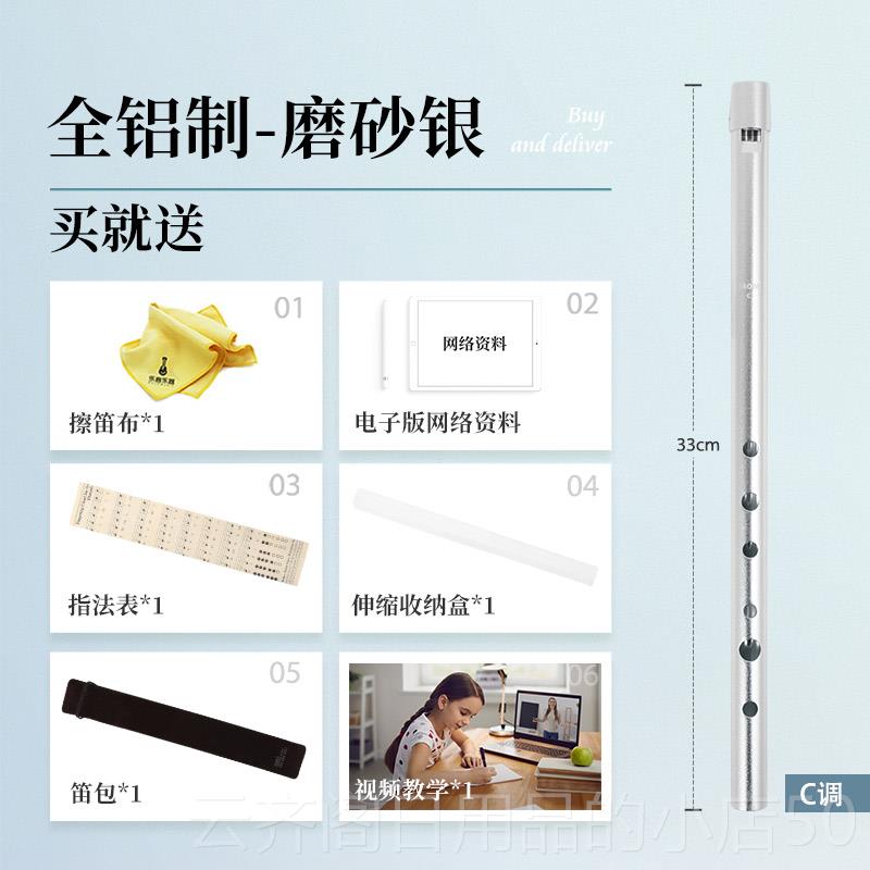 正品直NAOMI爱兰哨笛 高美国品牌 C调D调音笛6孔初学尔竖笛