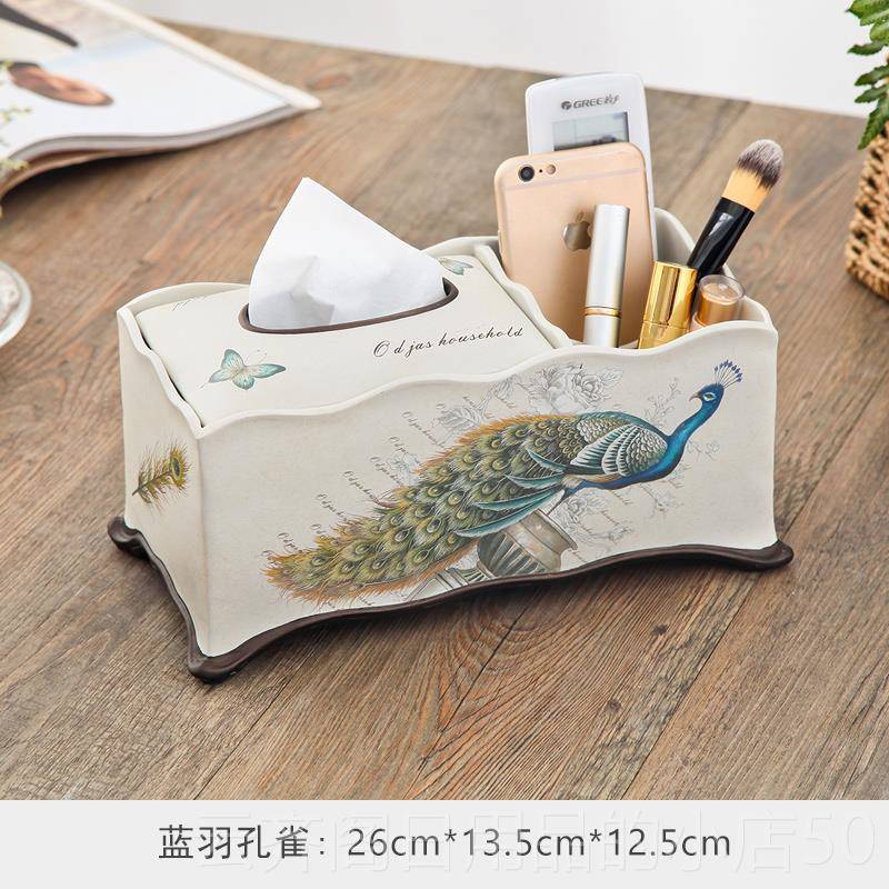 正品美客式纸巾盒卫生盒厅创意家用抽取式卫生盒纸盒茶几餐巾纸大