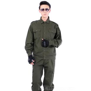 正品尖刀连夏长季袖工服套装款户外作焊工男电工装