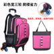 6年级可爬楼梯六5 12周岁小学生女孩1 儿童三轮拉杆书包男孩6