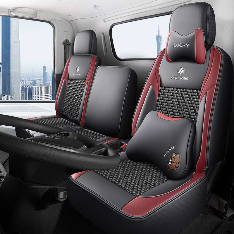 瑞驰ec75/eg71新能源电车箱货车坐垫通用座椅垫皮类冰丝四季座