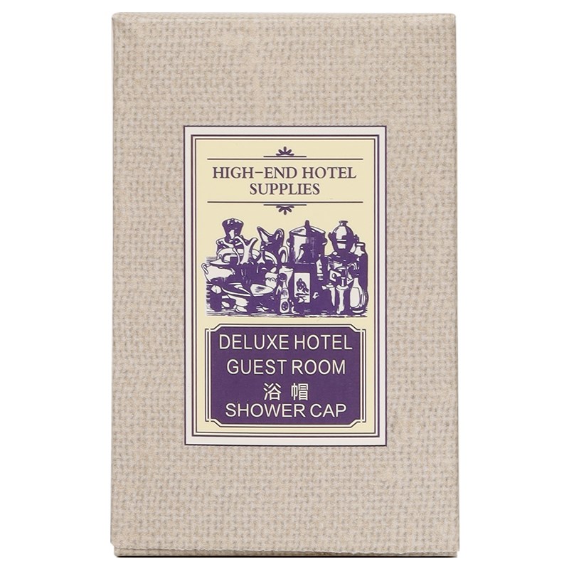 盒装一次性浴帽女防水洗澡加厚酒店专用头发膜护理焗油帽防油烟
