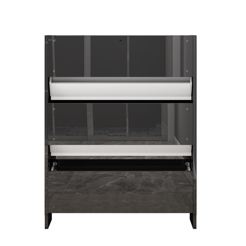 高光亮面超薄翻斗鞋柜简约宿舍家用进门口外省空间简易小鞋柜