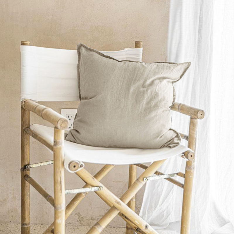 现代简约客厅沙发亚麻抱枕靠垫床头护腰靠背枕办公室抱枕纯色含芯