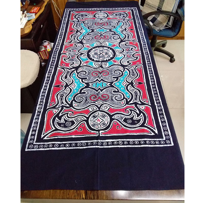 民族特色民间工艺品苗族布依族蜡染画客栈酒店酒吧餐厅家居装饰画