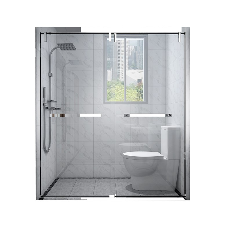 宁波定制淋浴房不锈钢卫生间浴室玻璃门钢化玻璃洗澡房