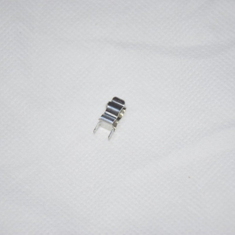5X20保险丝支架直插保险丝夹子保险座熔断玻璃保险管用加厚铜镀镍