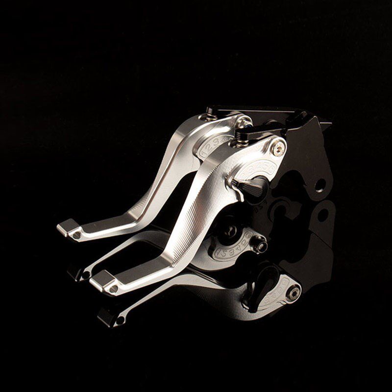 改装件适用24-25款钱江闪600二指牛角刹车把手短款省力离合手刹把