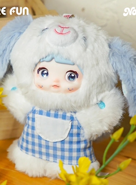 SUREFUN Nommi糯米儿小狗日记可爱搪胶毛绒挂件摆件盲盒潮玩礼物