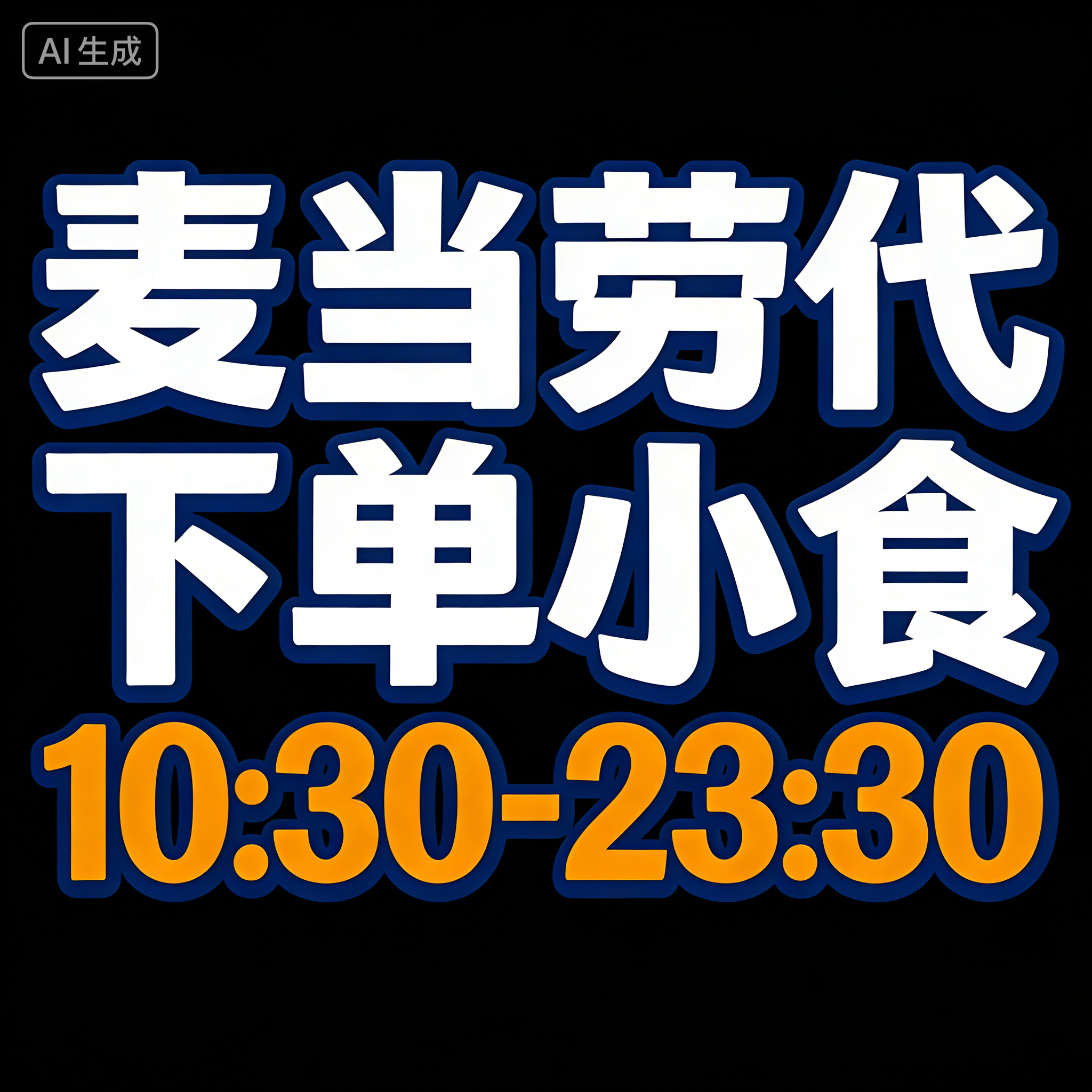 麦当劳代下单1+1随心配吉士小食冰淇淋麦旋风新地派柠檬橙汁薯条
