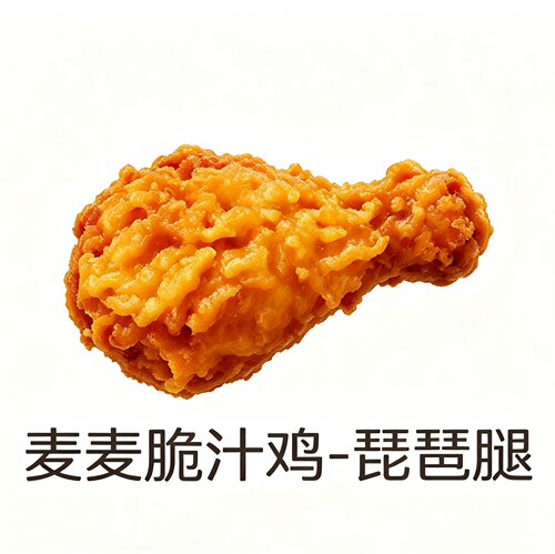 麦当劳代下单麦麦脆汁鸡琵琶腿麦麦脆汁鸡琵琶鸡腿炸鸡小食点餐