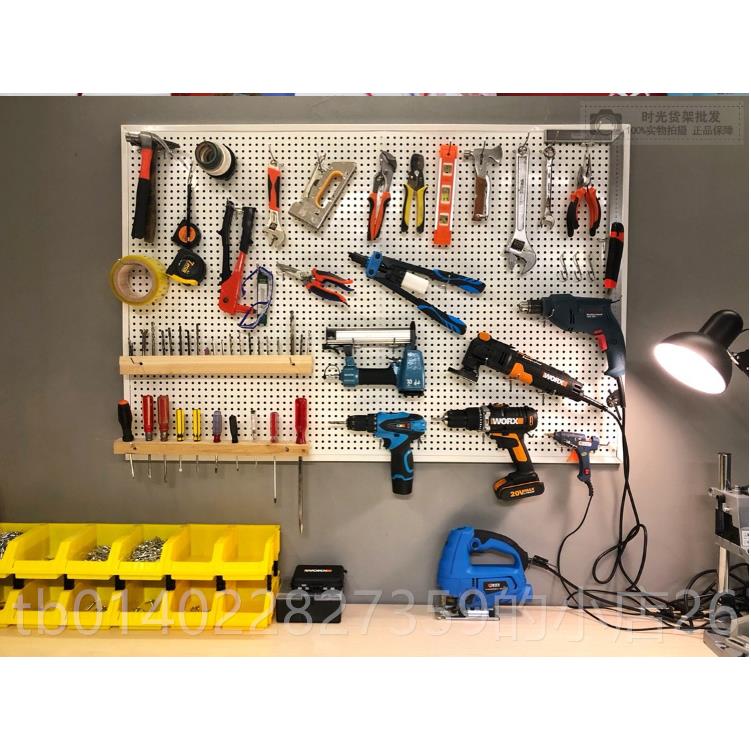 正品洞洞千孔圆孔饰品上板墙展示架五金工具家用收纳手机板货配件