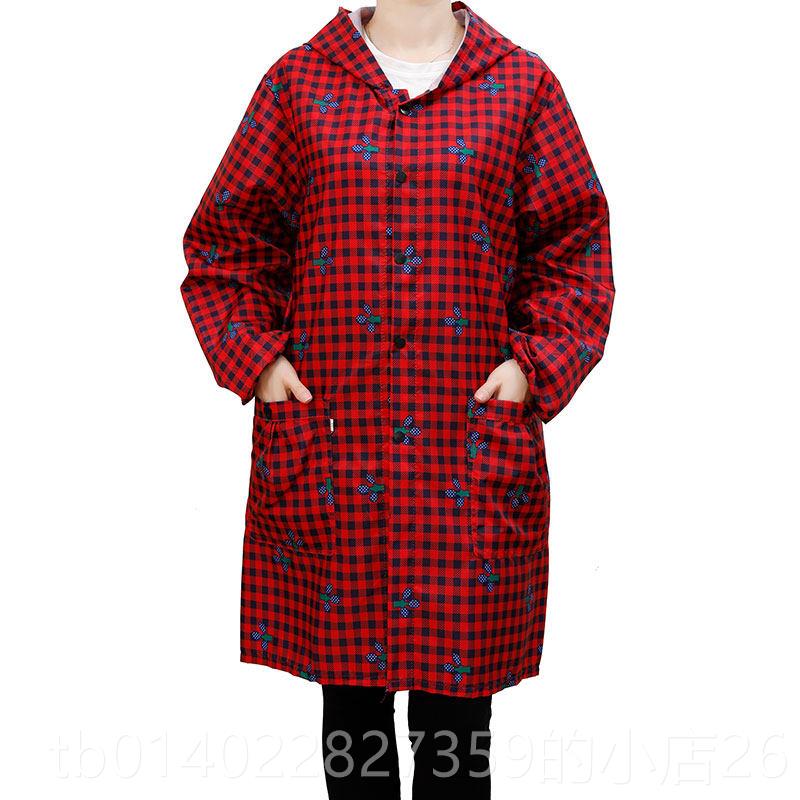 正品防水人按扣成人罩衣大工作服围裙