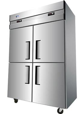 星星Q1.0W4-X四门冰箱商用厨房四开门冰柜全铜管冷藏冷冻工作台