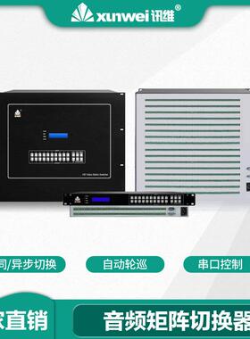 64路音频矩阵音频矩阵切换器64x64模拟音频矩阵音频矩阵主机厂家
