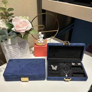 正品高档创意首饰 托盘珠宝吊坠戒扣指收纳展示盒金属盒子品托收