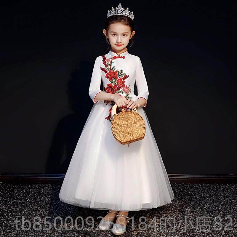 正品童礼服女蓬蓬公主裙儿青瓷主持人洋气中国筝风古演出花服花童,童装/婴儿装/亲子装,儿童礼服,淘宝优惠券,粉丝福利购,淘宝优惠卷