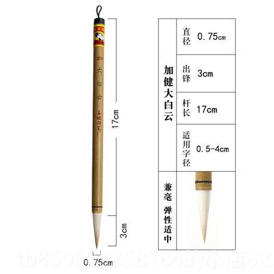 正品善琏湖大云套装初学双羊牌毛笔中小初学者入门专用文白房四宝