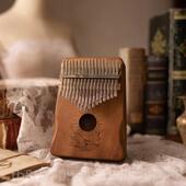 正品 21m音拇指琴林巴琴17音琴初学者童女生kaliba卡乐器手儿指钢