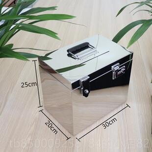 正品502不锈钢钱罐儿童存钱箱密码超2大号投标箱存男孩放零钱盒投