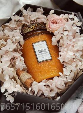 高档Volu日spa香薰蜡烛物创意香结婚氛闺蜜生礼送女生高级中秋情