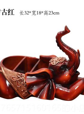 高档大设收纳盒客厅摆现代客厅摆件室内家送居饰品人礼物实用放象