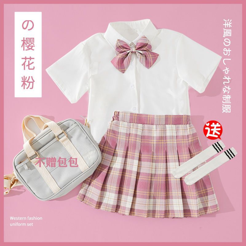 儿童jk套装女童水手服大童