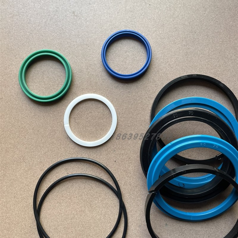 合力杭叉龙工叉车倾翻油缸45-40活塞杆90-100缸筒油封修理包配件