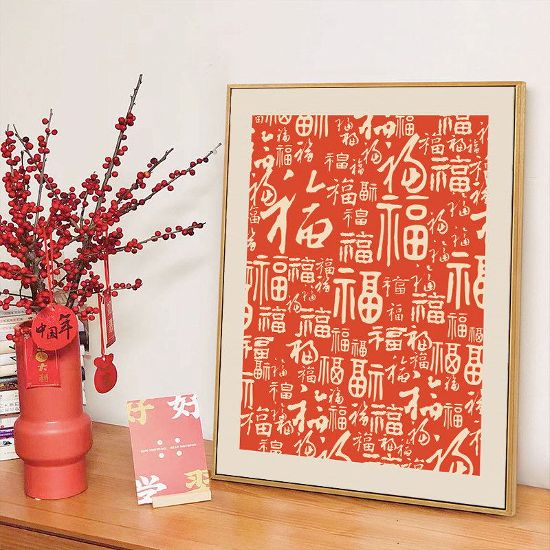 数字油画手工diy填充入户玄关装饰画沙发卧室客厅背景墙装饰挂画