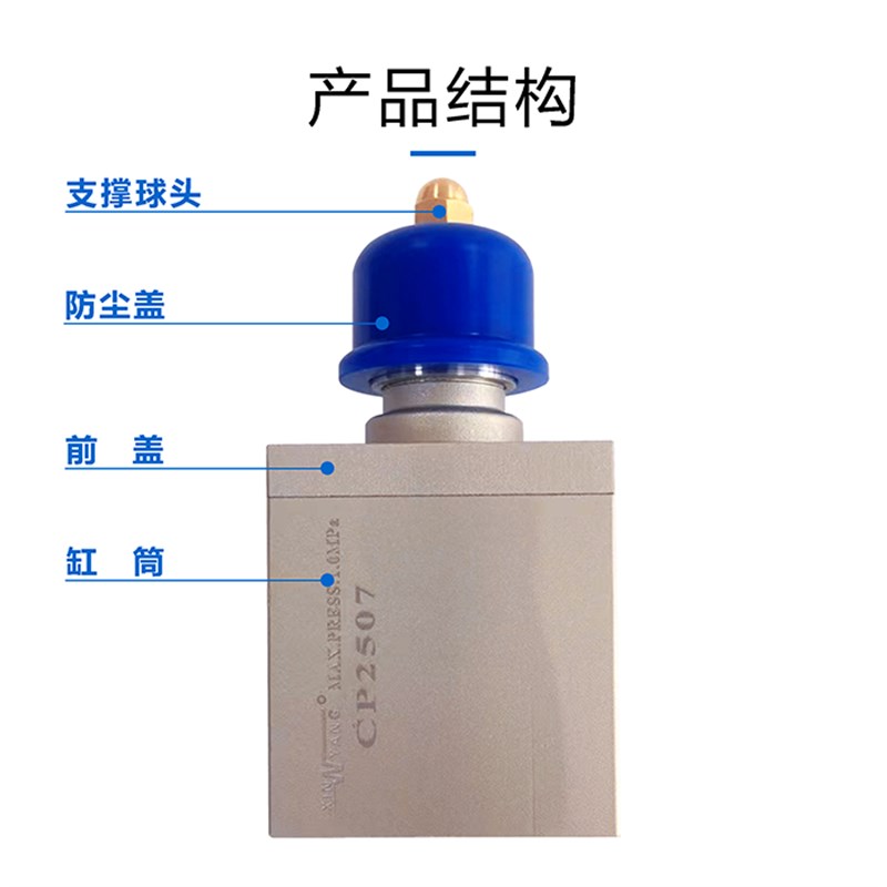 CP07气动支撑缸新洋FZP夹具辅助CPL32空浮动压缸CNC固定FZ32Q