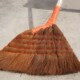 加大加厚家用棕扫把老式 手工扫把工厂学校不沾毛发结实耐用棕扫帚